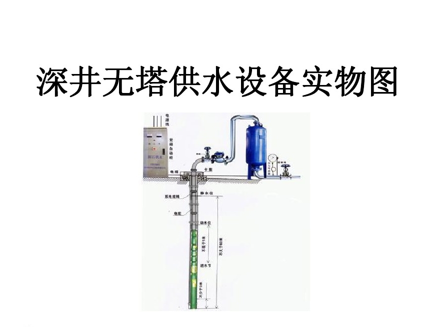 沈阳井泵无塔式供水设备